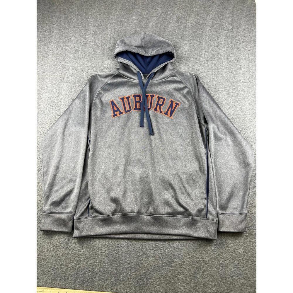 Mens Auburn Grey Hoodieβ Knights Apparel Size Medium